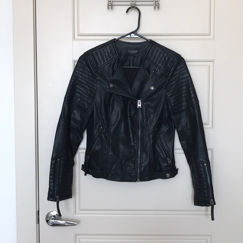 Leather jacket